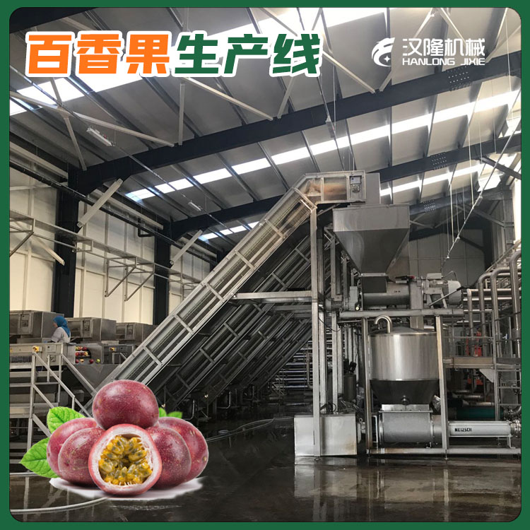 【不鏽鋼材質】工業用流水線百（bǎi）香果去籽打（dǎ）漿前（qián）處理生產線
