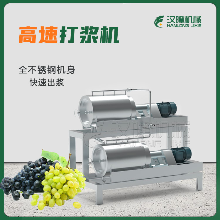 水果去（qù）核打漿機 草莓高速打漿機 大型不鏽（xiù）鋼葡萄打漿機 可加工定製