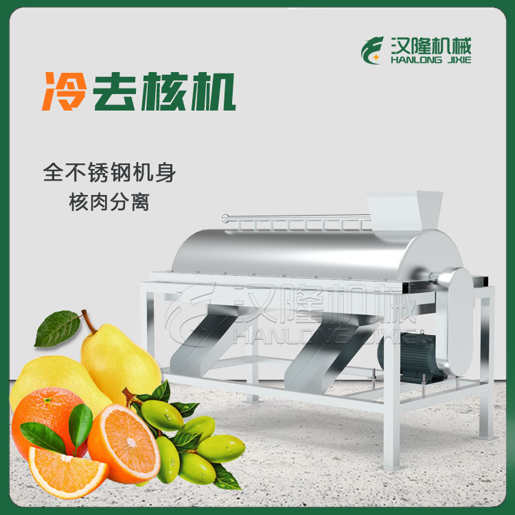 供應商用不鏽鋼大型梨橙橘柑桔核（hé）果肉分離機 橄欖冷去核機