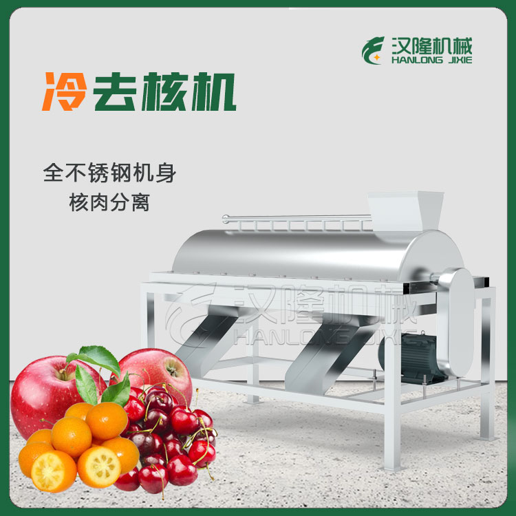 廠（chǎng）家現（xiàn）貨直供不鏽鋼（gāng）水果核肉分離機（jī） 蘋果梨櫻桃金桔冷去核機